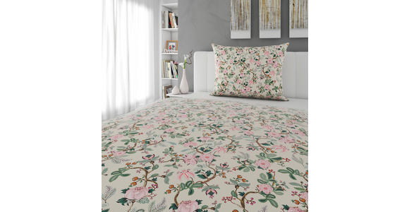 BETTWÄSCHE Satin 160/210 cm  - Multicolor, KONVENTIONELL, Textil (160/210cm) - Esposa