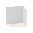 WANDLEUCHTE Alessia 11,5/11,5/11,5 cm  - Weiß, Basics, Stein (11,5/11,5/11,5cm) - Novel