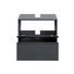 WASCHBECKENUNTERSCHRANK Grau - Graphitfarben/Grau, Design, Holzwerkstoff (60/53/35cm) - Xora WASCHBECKENUNTERSCHRANK Grau - Graphitfarben/Grau, Design, Holzwerkstoff (60/53/35cm) - Xora