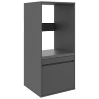 WASCHMASCHINENSCHRANK 67,5/151,8/67,5 cm  in Anthrazit  - Anthrazit, Basics, Holzwerkstoff (67,5/151,8/67,5cm) - Xora