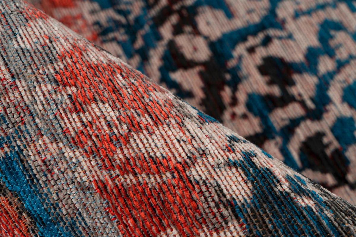 TEPPICH 120/180 cm Charme 425 Multi / Rot Multicolor, Rot  - Rot/Multicolor, KONVENTIONELL, Textil (120/180cm)