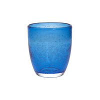 KOZAREC  Bubbles 380 ml - modra, Basics, steklo (8,5/10cm) - Tognana
