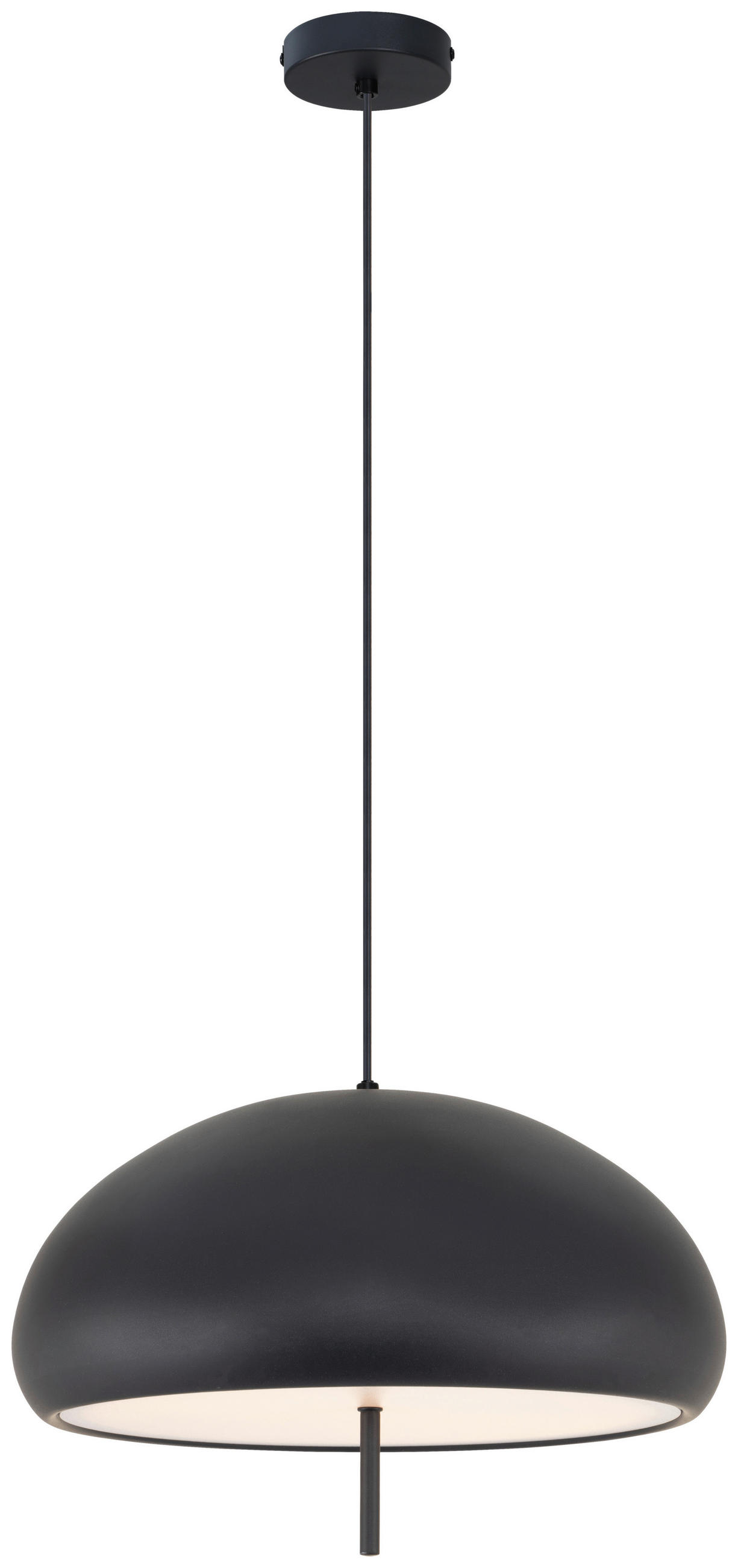 HÄNGELEUCHTE 40/120 cm   - Schwarz, Design, Kunststoff/Metall (40/120cm) - Collet's Monde