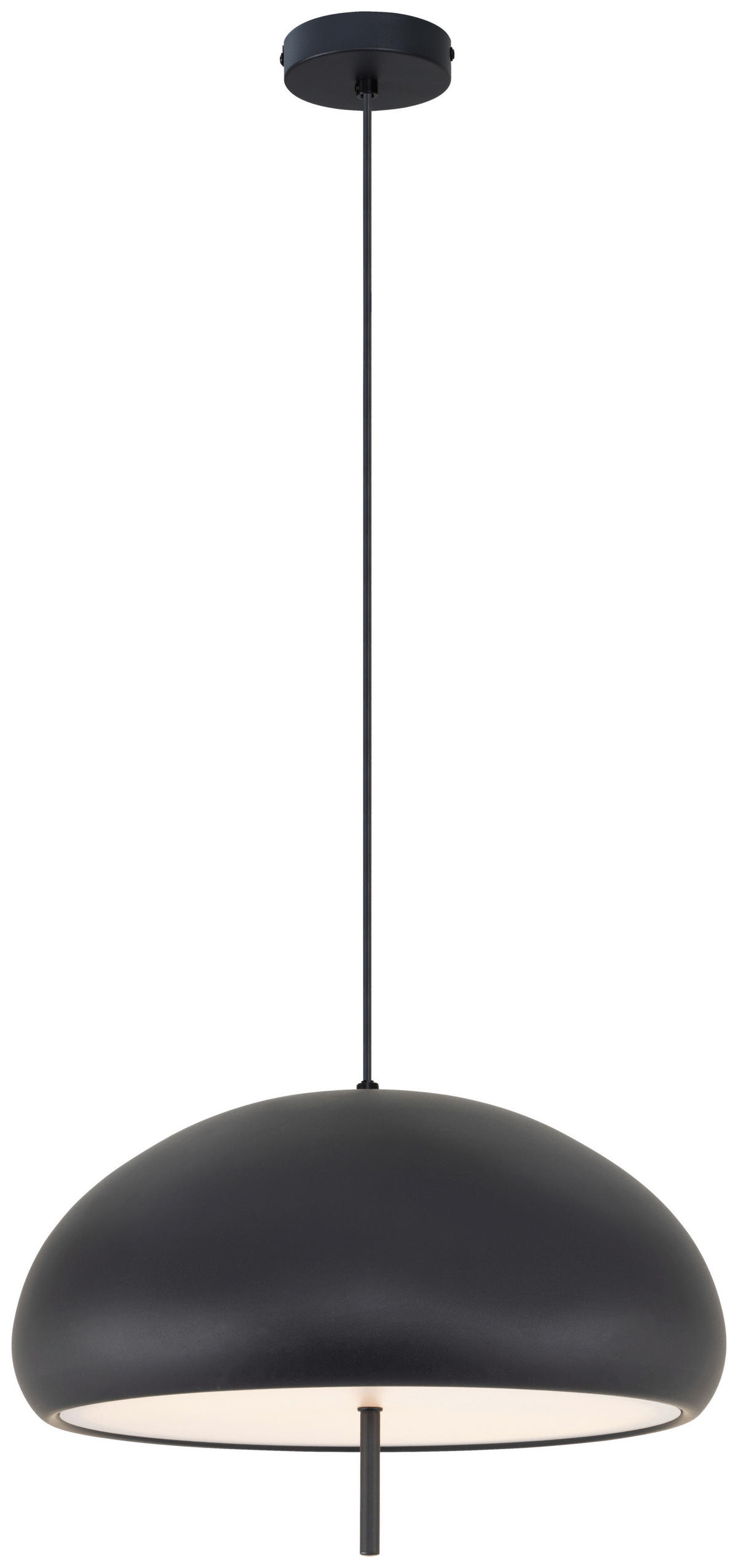 HÄNGELEUCHTE 40/120 cm   - Schwarz, Design, Kunststoff/Metall (40/120cm) - Collet's Monde