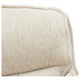ARMLEHNSTUHL  Sitzfläche 360° drehbar, inklusive Armlehnen Webstoff  Schwarz, Beige  - Beige/Schwarz, Design, Textil/Metall (62/86/65cm) - Hom`in