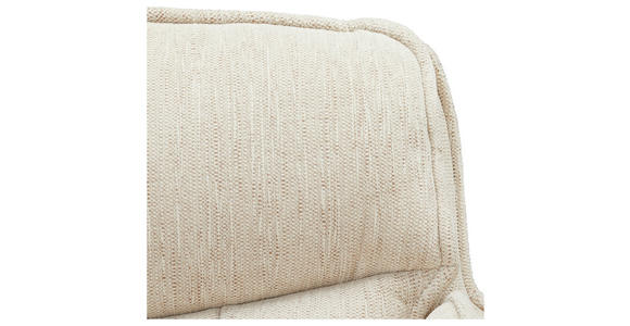 ARMLEHNSTUHL  Sitzfläche 360° drehbar, inklusive Armlehnen Webstoff  Schwarz, Beige  - Beige/Schwarz, Design, Textil/Metall (62/86/65cm) - Hom`in