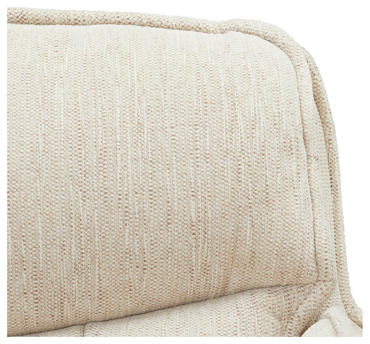 ARMLEHNSTUHL  Sitzfläche 360° drehbar, inklusive Armlehnen Webstoff  Schwarz, Beige  - Beige/Schwarz, Design, Textil/Metall (62/86/65cm) - Hom`in