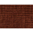 WOHNLANDSCHAFT in Webstoff Rostfarben  - Rostfarben/Schwarz, Design, Textil/Metall (157/354/208cm) - Dieter Knoll