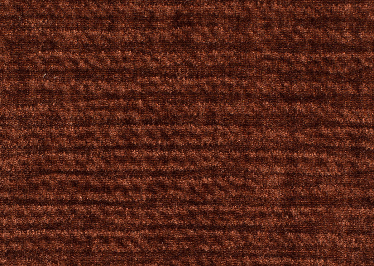 WOHNLANDSCHAFT in Webstoff Rostfarben  - Rostfarben/Schwarz, Design, Textil/Metall (157/354/208cm) - Dieter Knoll