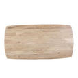 ESSTISCH in Holz, Metall 200/100/77 cm  - Schwarz/Akaziefarben, Design, Holz/Metall (200/100/77cm) - Ambia Home