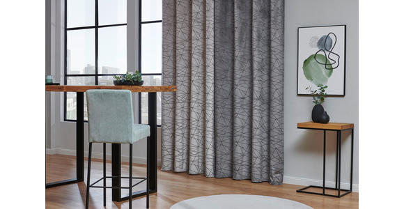 ÖSENVORHANG blickdicht - Taupe, Design, Textil (140/260cm) - Dieter Knoll