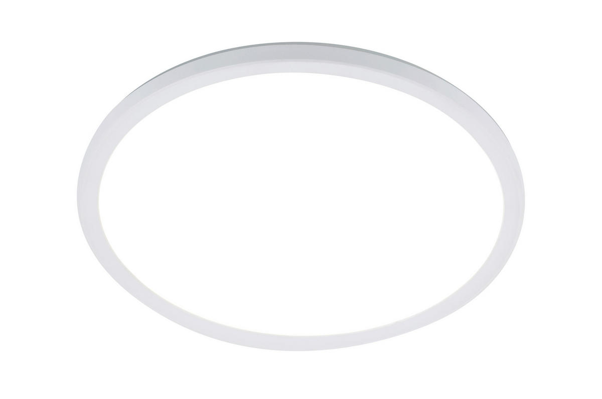 STROPNÍ LED SVÍTIDLO, 29,3/2,8 cm  - bílá, Basics, plast (29,3/2,8cm) - Novel
