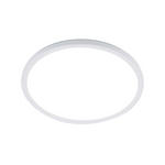 LED-DECKENLEUCHTE 29,3/2,8 cm   - Weiß, Basics, Kunststoff (29,3/2,8cm) - Novel