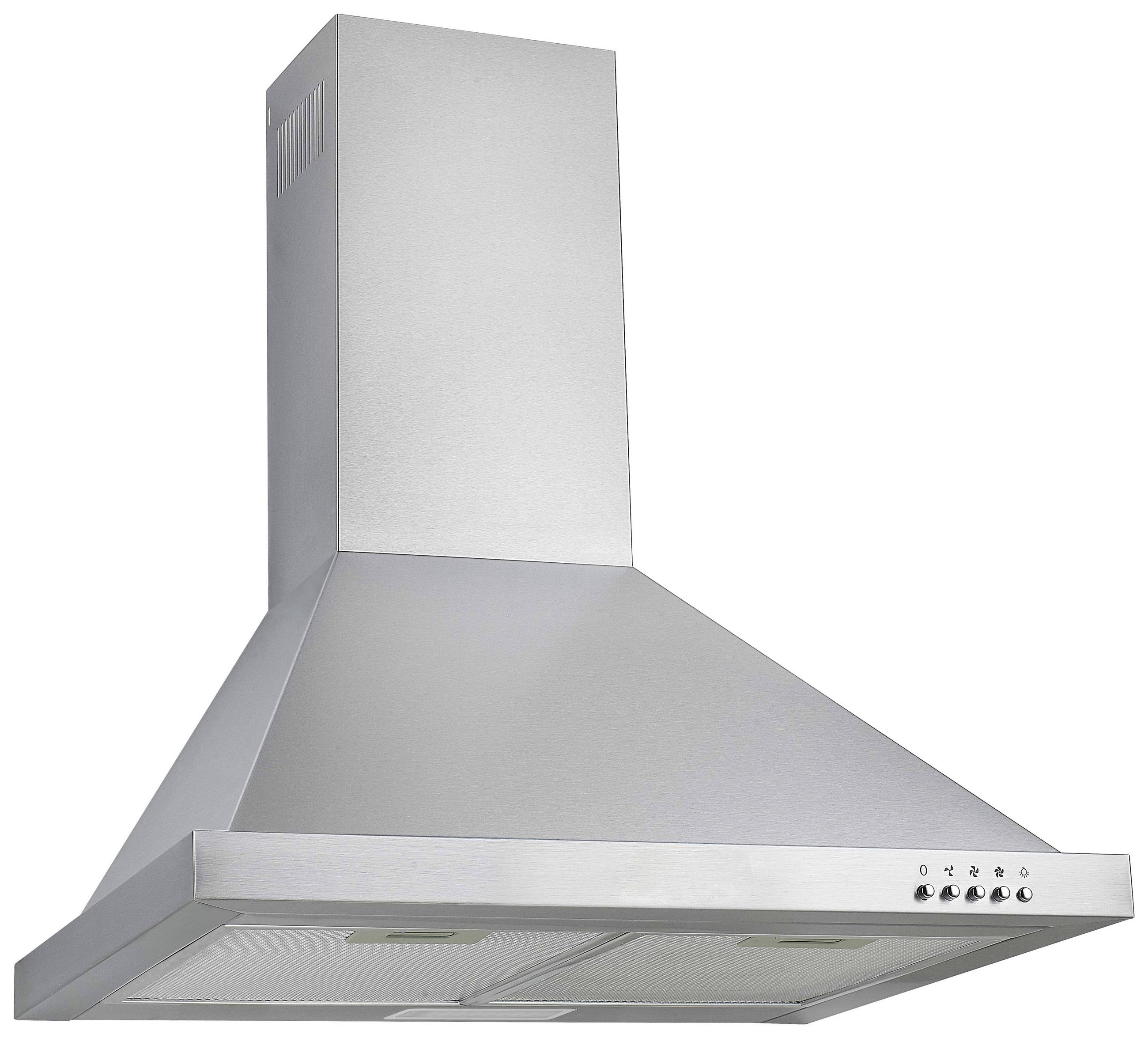 DUNSTABZUGSHAUBE CH22078IXB  - Edelstahlfarben, Trend, Metall (60/70-108/50cm) - Respekta