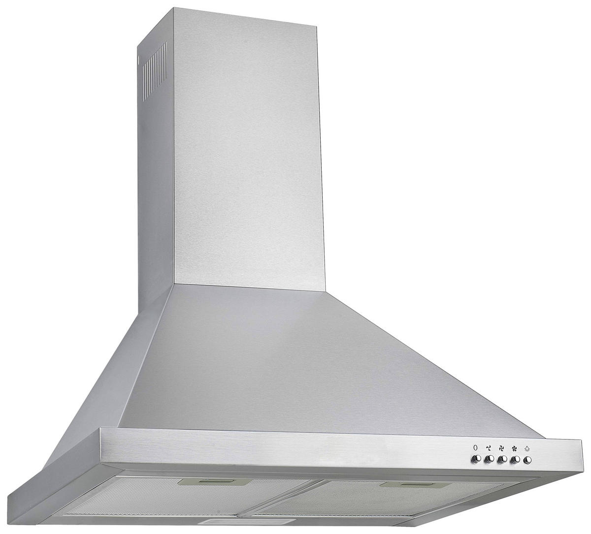 DUNSTABZUGSHAUBE CH22078IXB  - Edelstahlfarben, Trend, Metall (60/70-108/50cm) - Respekta