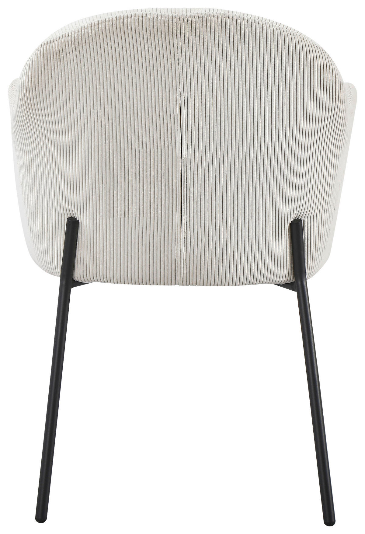 STOLICA S NASLONOM ZA RUKE  crna, bež  metal, tekstil      - bež/crna, Moderno, metal/tekstil (58/82/63cm) - Livetastic