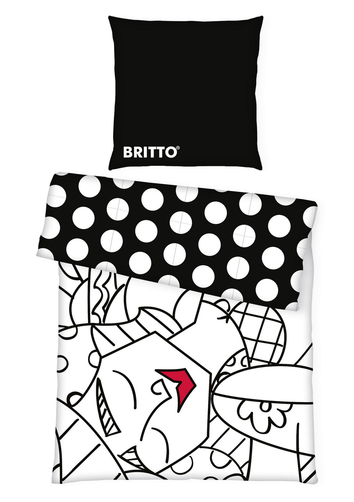 OBOUSTRANNÉ POVLEČENÍ, renforcé, vícebarevná, 135/200 cm - vícebarevná, Basics, textil/přírodní materiály (135/200cm) - BRITTO