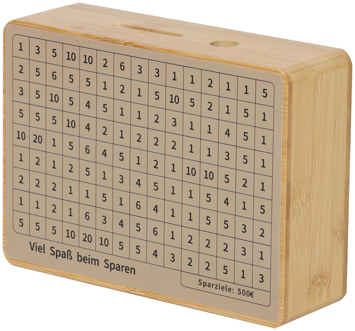 SPARDOSE - Naturfarben, Basics, Holz/Papier (14/19/5,67cm)