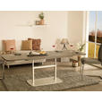 COUCHTISCH in Holzwerkstoff 110-180/63/53-72 cm  - Anthrazit/Silberfarben, KONVENTIONELL, Holzwerkstoff (110-180/63/53-72cm) - Venda