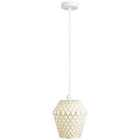 ZÁVĚSNÉ SVÍTIDLO, 20/20/27 cm  - bílá/barvy zlata, Basics, sklo (20/20/27cm) - MID.YOU