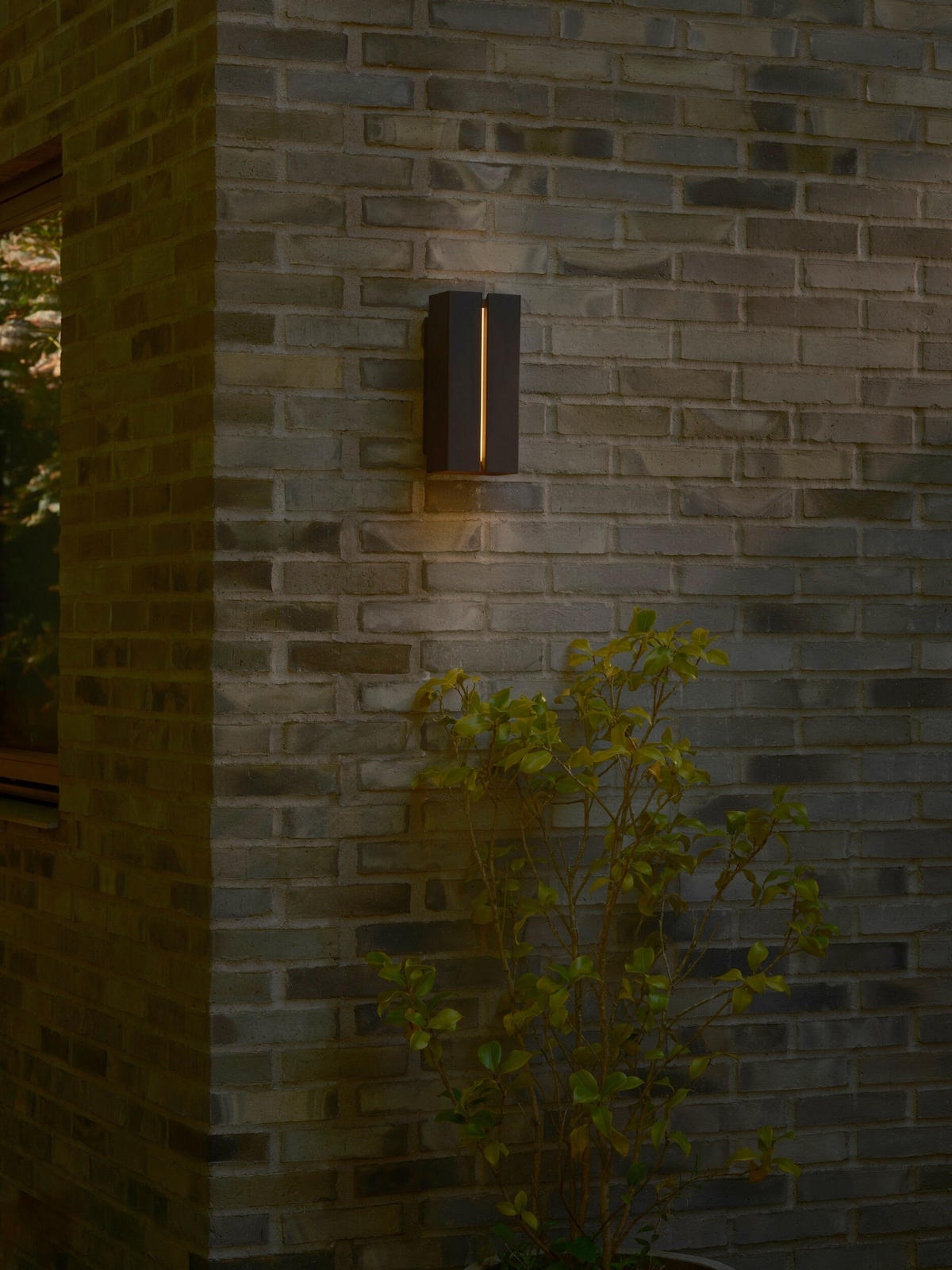 AUßENWANDLEUCHTE Clarini 13/29,5/12,5 cm   - Schwarz, Design, Metall (13/29,5/12,5cm) - Nordlux