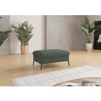 HOCKER Flachgewebe Grün  - Creme/Schwarz, KONVENTIONELL, Textil/Metall (104/47/69cm) - Sit & More