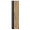 AKTENSCHRANK Anthrazit, Hickory  - Anthrazit/Hickory, KONVENTIONELL, Holzwerkstoff (40/220,5/41,9cm) - Moderano