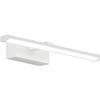 BADEZIMMER-WANDLEUCHTE Nala 30/9/4,5 cm  - Weiß, Basics, Kunststoff/Metall (30/9/4,5cm) - Fabas Luce