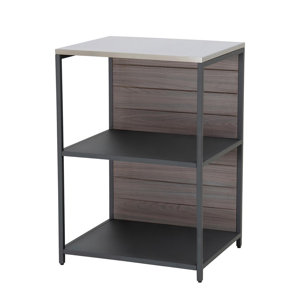 OUTDOORKÜCHE - Schwarz/Braun, Basics, Metall (63,5/91,5/54cm) - Modante