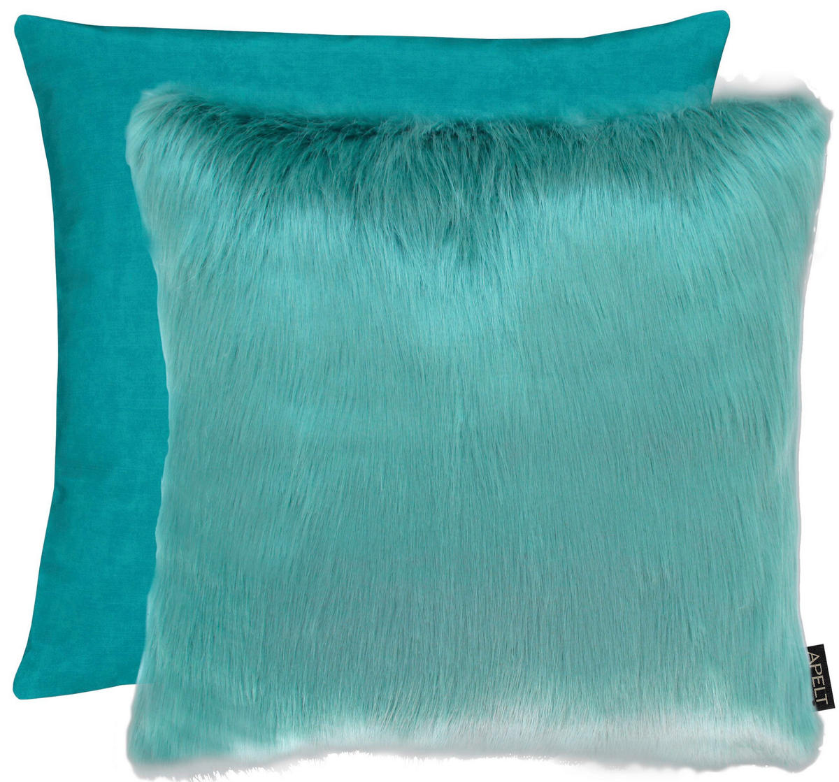 KISSENHÜLLE 46/46 cm  - Petrol, Basics, Textil (46/46cm) - Apelt