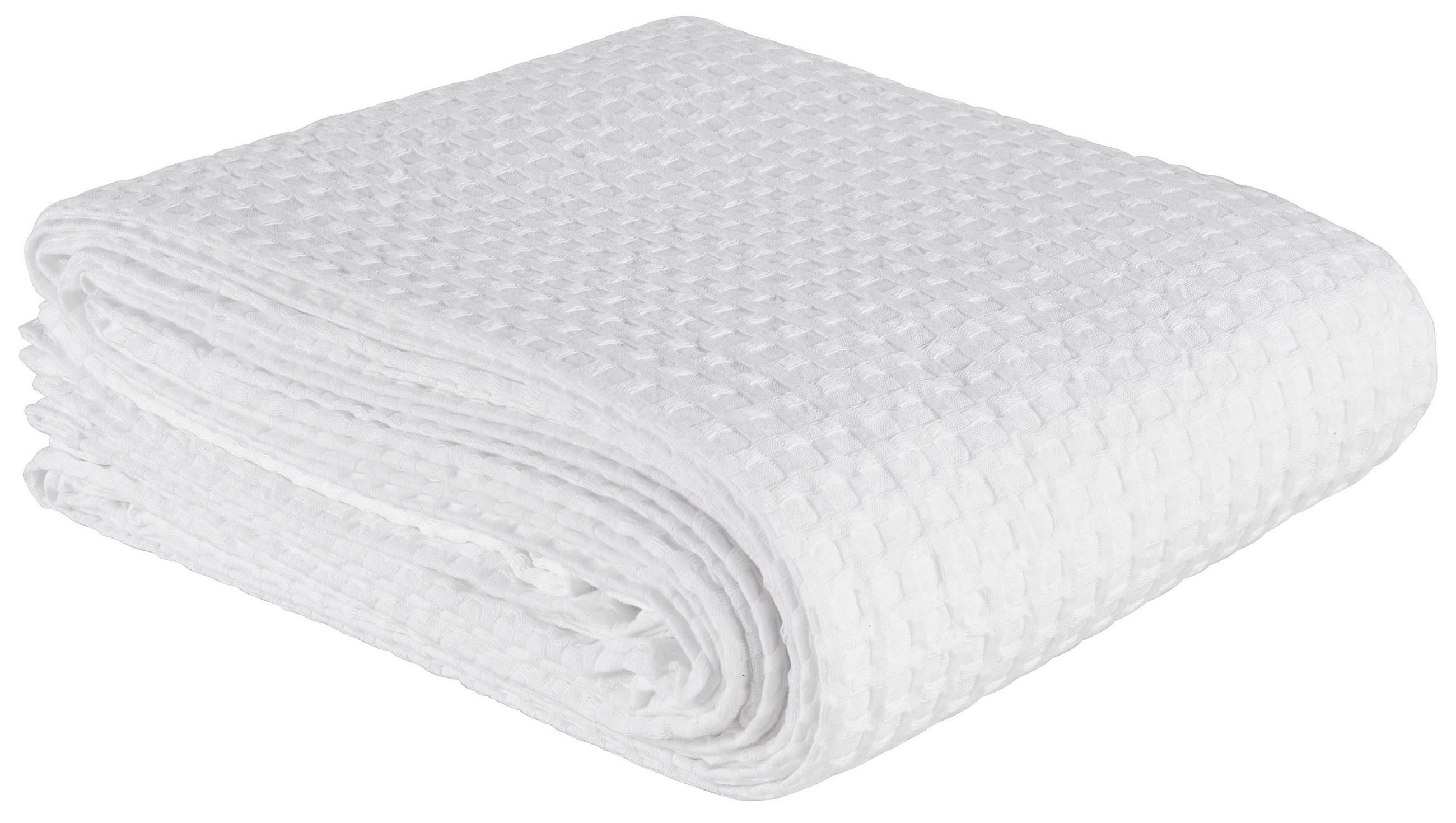 ÜBERWURF - Weiß, Basics, Textil (220/240cm) - Esposa