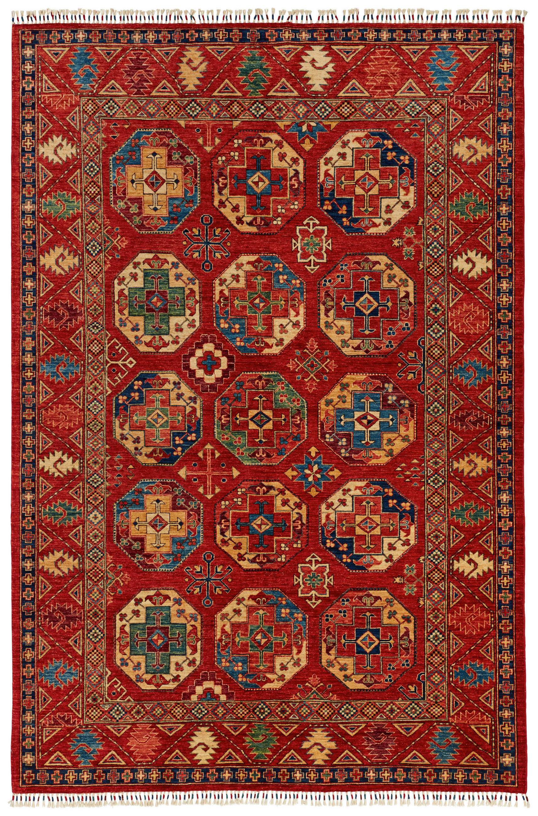 ORIENTÁLNÍ KOBEREC, 200/300 cm vícebarevná - vícebarevná, Lifestyle (200/300cm) - Cazaris