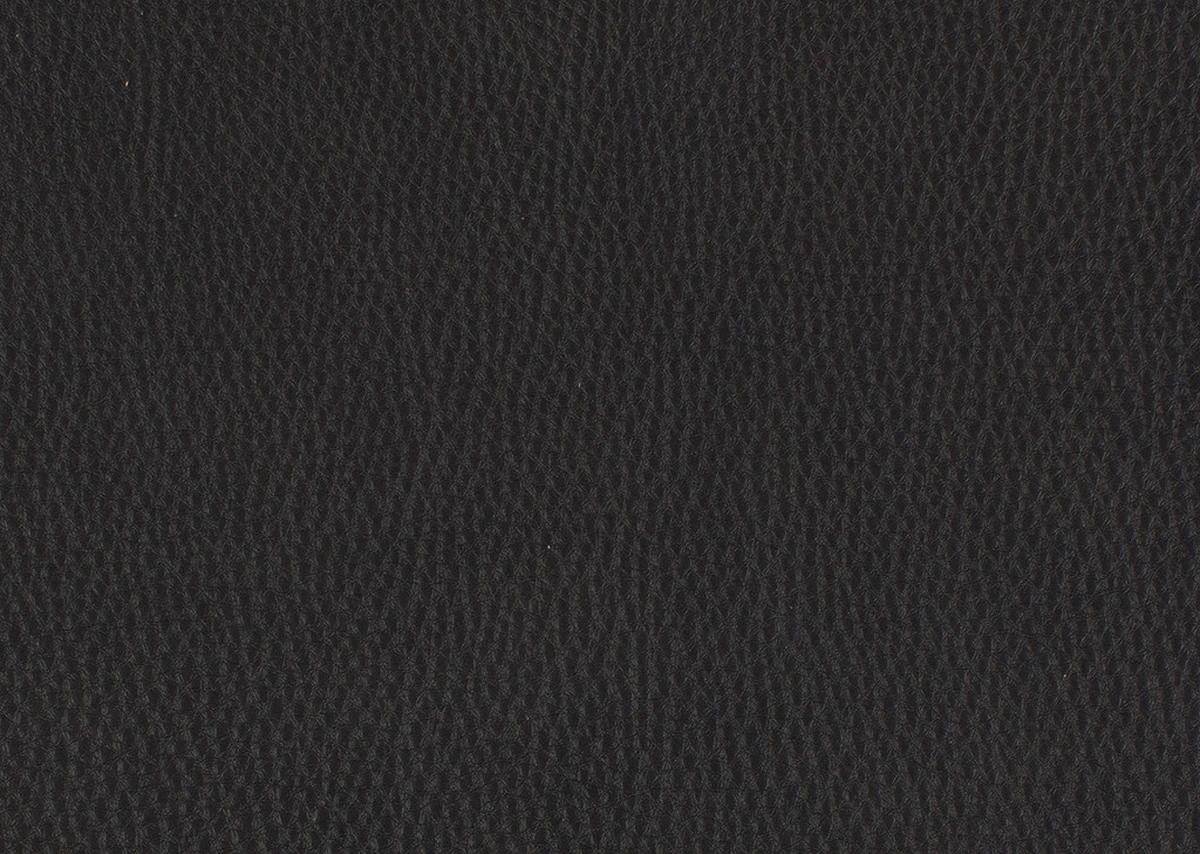 ECKSOFA in Echtleder Schwarz  179/324 cm  - Anthrazit/Schwarz, KONVENTIONELL, Leder/Metall (179/324cm) - Johann Jakob