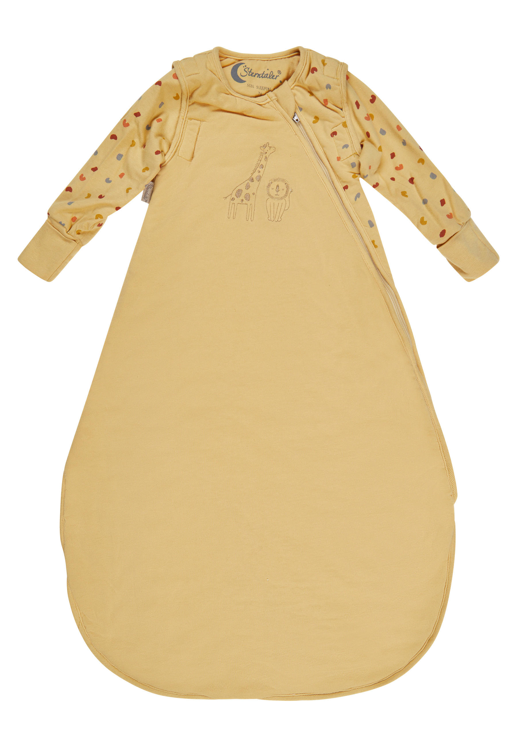 BABYSCHLAFSACK Löwe Leo    80   - Dunkelgelb, Basics, Textil (80null) - Sterntaler