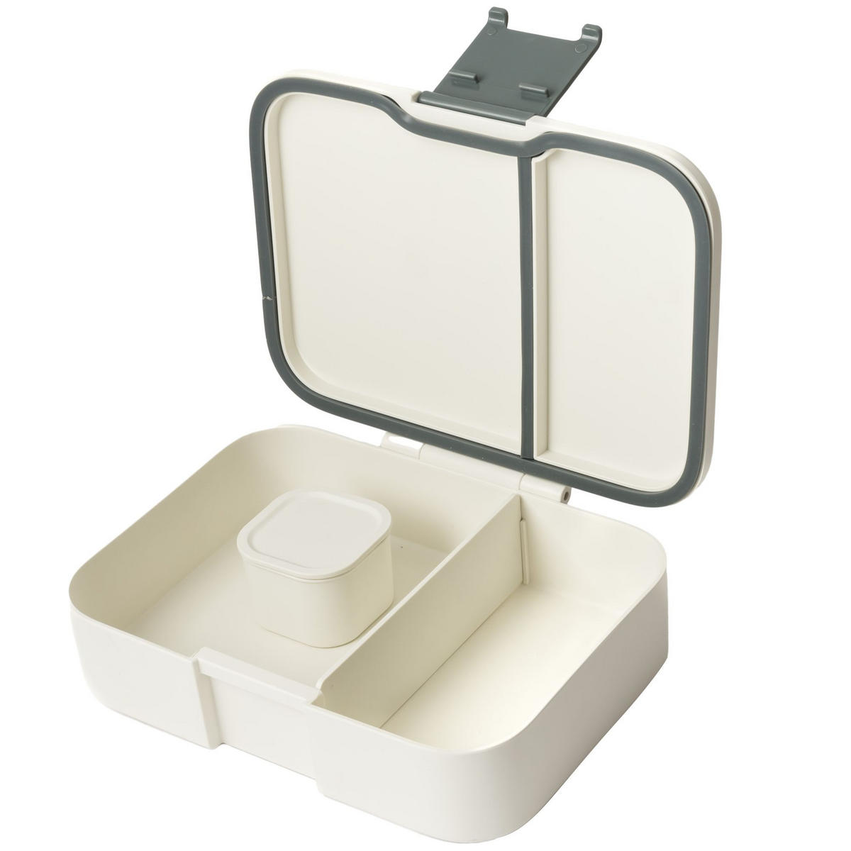 LUNCHBOX - Weiß, Basics, Naturmaterialien/Kunststoff (21,6/16,4/5,7cm) - Homeware Profession.