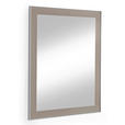 WANDSPIEGEL 60/77/2 cm    - Taupe, Design, Glas/Holzwerkstoff (60/77/2cm) - Novel