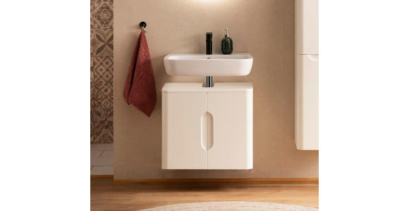 WASCHBECKENUNTERSCHRANK 61/53/35 cm  - Weiß, KONVENTIONELL, Holzwerkstoff (61/53/35cm) - Xora