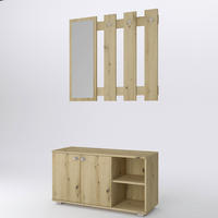 PREDSOBLJE  hrast Artisan  - hrast Artisan, Design, drvni materijal (90/33/180cm)