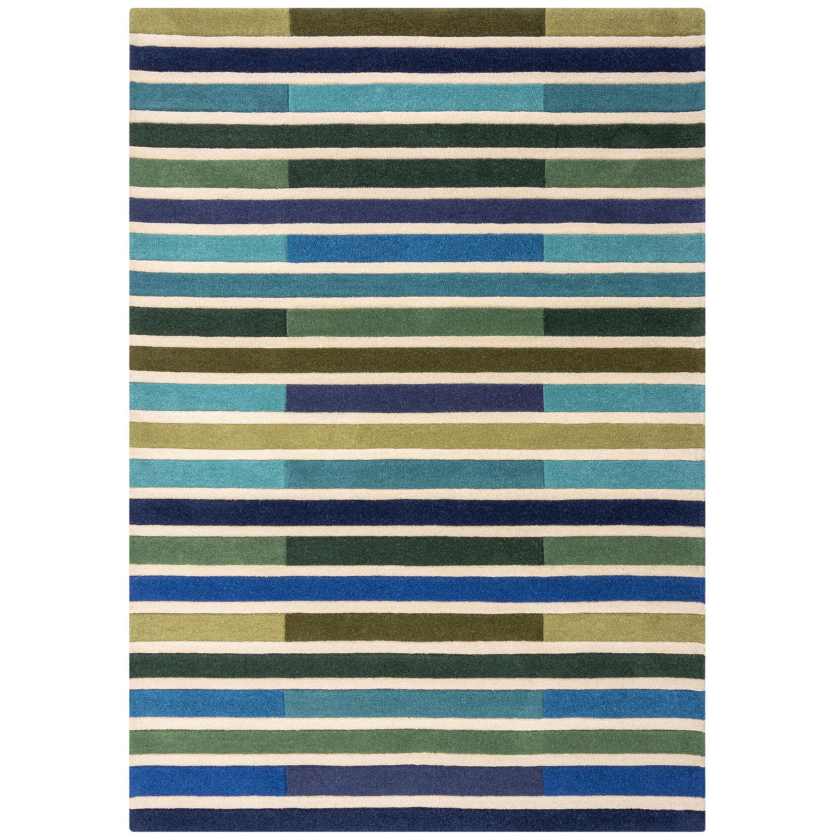VLNENÝ KOBEREC, 120/170 cm, zelená - zelená, Basics, textil (120/170cm)