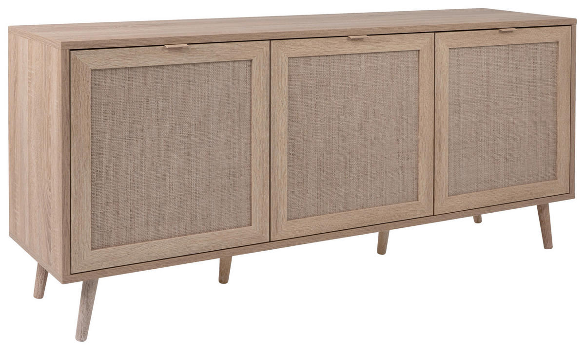 SIDEBOARD  in 150/71/40 cm  - Sonoma Eiche, Natur, Holz/Holzwerkstoff (150/71/40cm) - MID.YOU