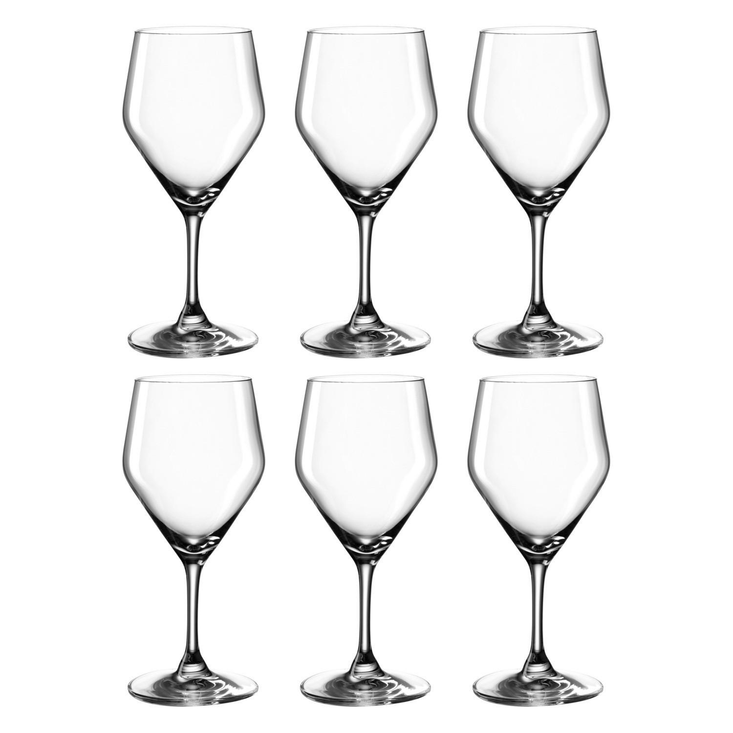 GLÄSERSET Twenty 4 6-teilig  - Transparent, KONVENTIONELL, Glas (330ml) - Leonardo