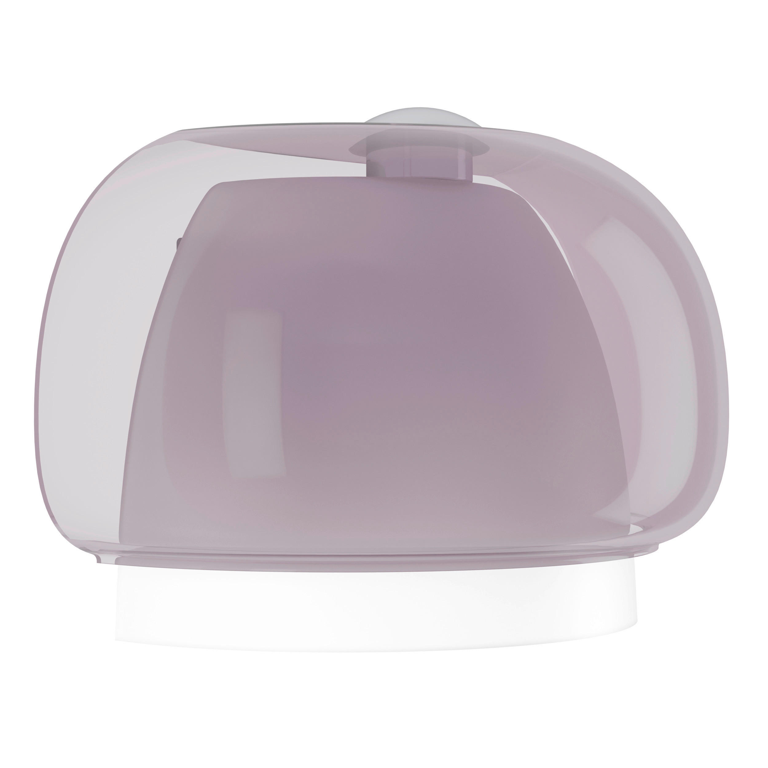 WANDLEUCHTE Belomontejo 22/14 cm   - Rosa/Weiß, Design, Glas/Metall (22/14cm) - Eglo