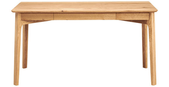 SCHREIBTISCH 140/65/75 cm  in Eichefarben  - Eichefarben, Natur, Holz (140/65/75cm) - Linea Natura