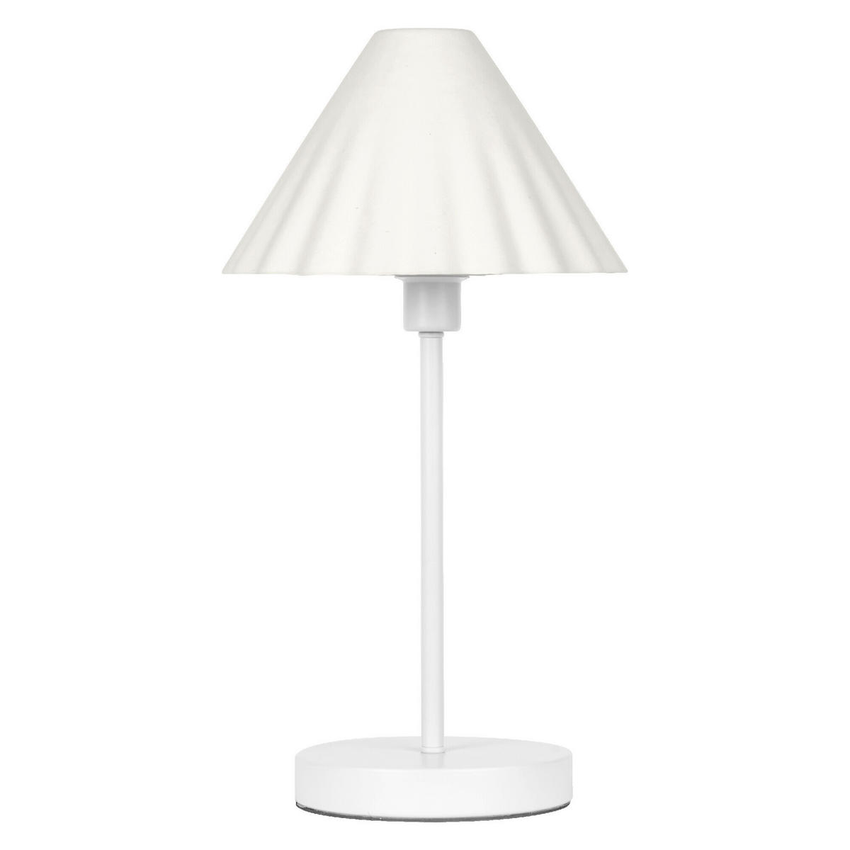TISCHLEUCHTE 21.8/41.5 cm   - Weiß/Hellgrün, Basics, Papier/Metall (21.8/41.5cm) - Osram