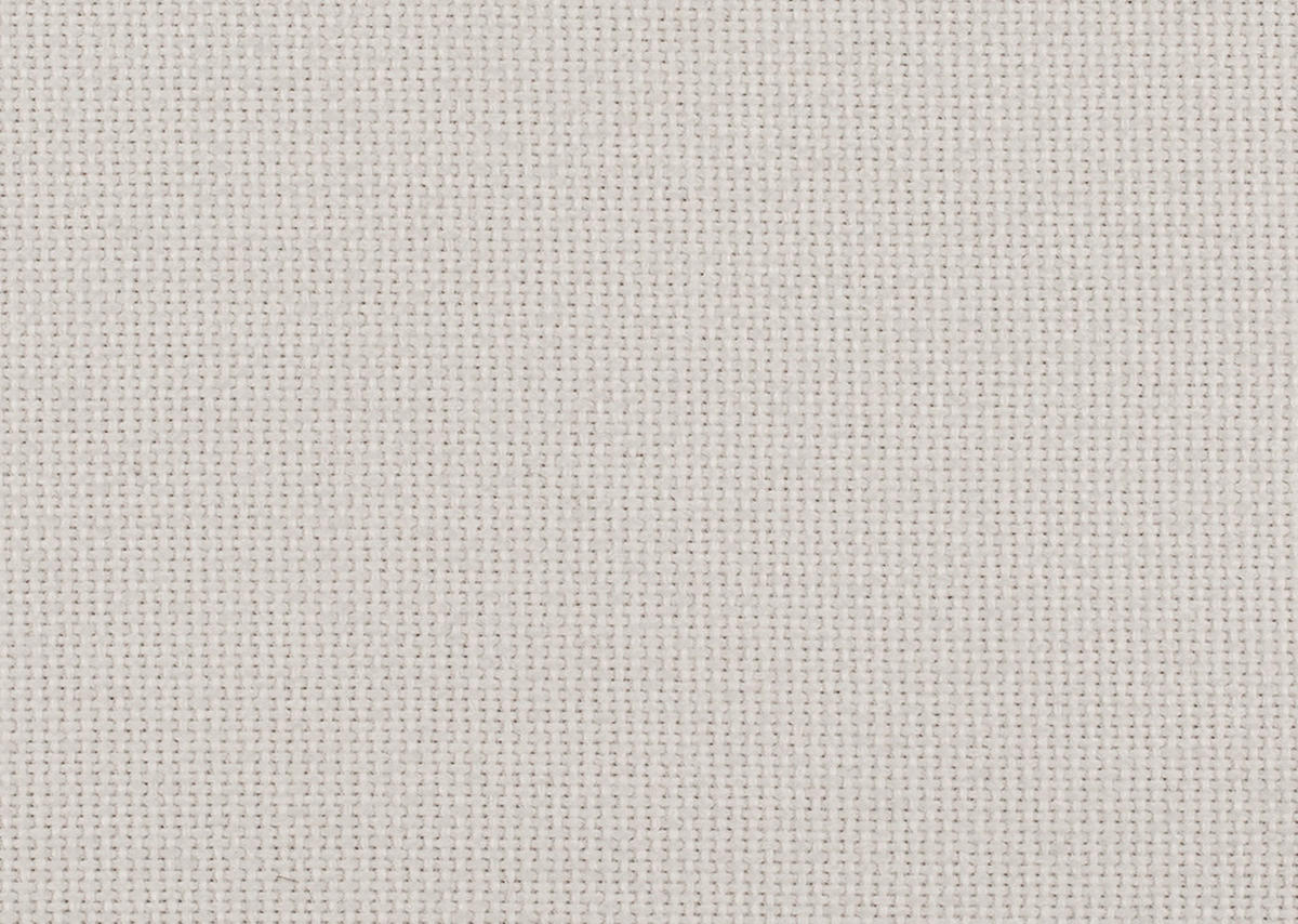 WOHNLANDSCHAFT in Chenille Creme, Weiss  - Chromfarben/Weiss, Design, Kunststoff/Textil (165/301/198cm) - Xora