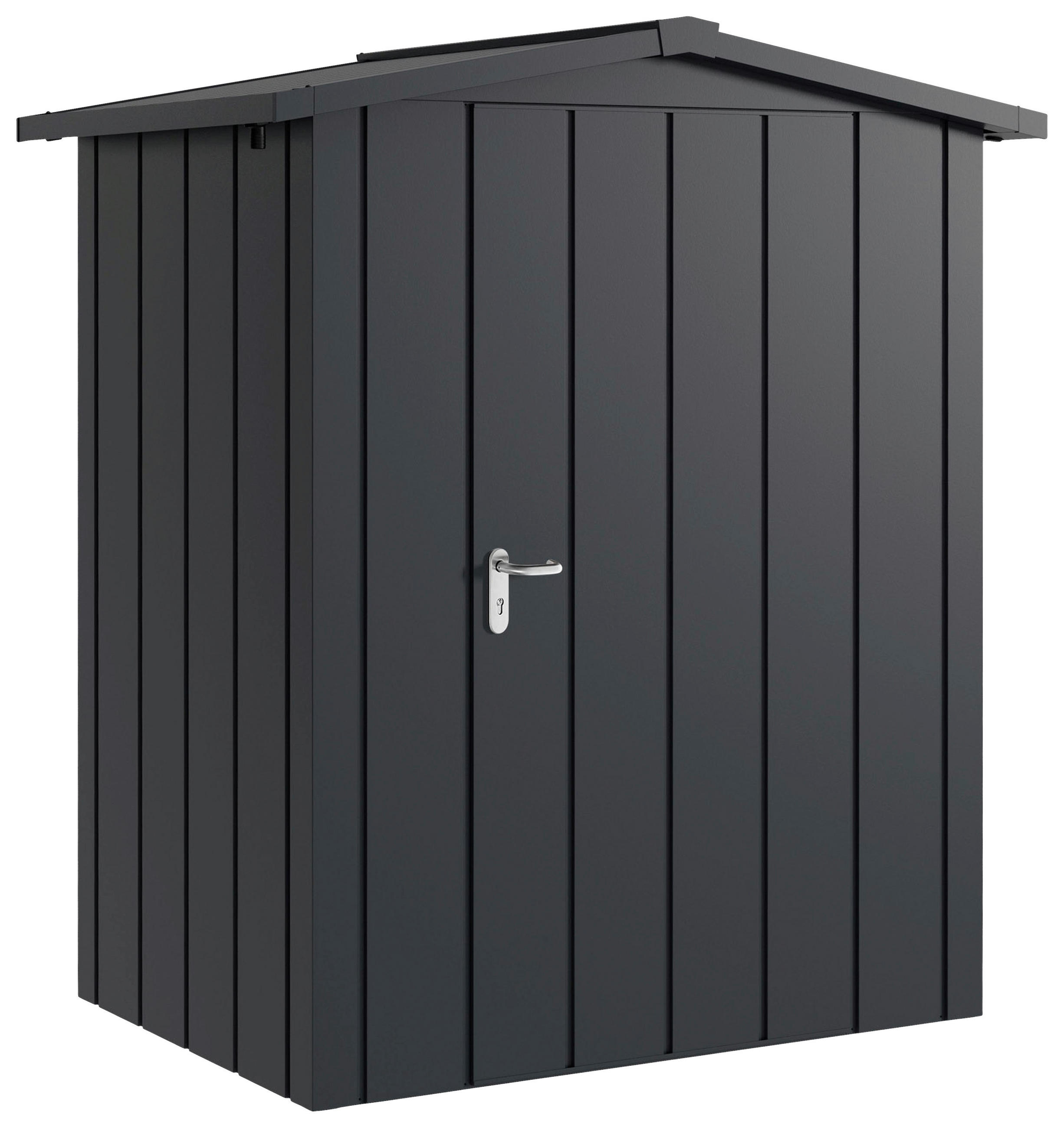 GERÄTEHAUS 189/219/133 cm  - Anthrazit, Basics, Metall (189/219/133cm) - Hörmann