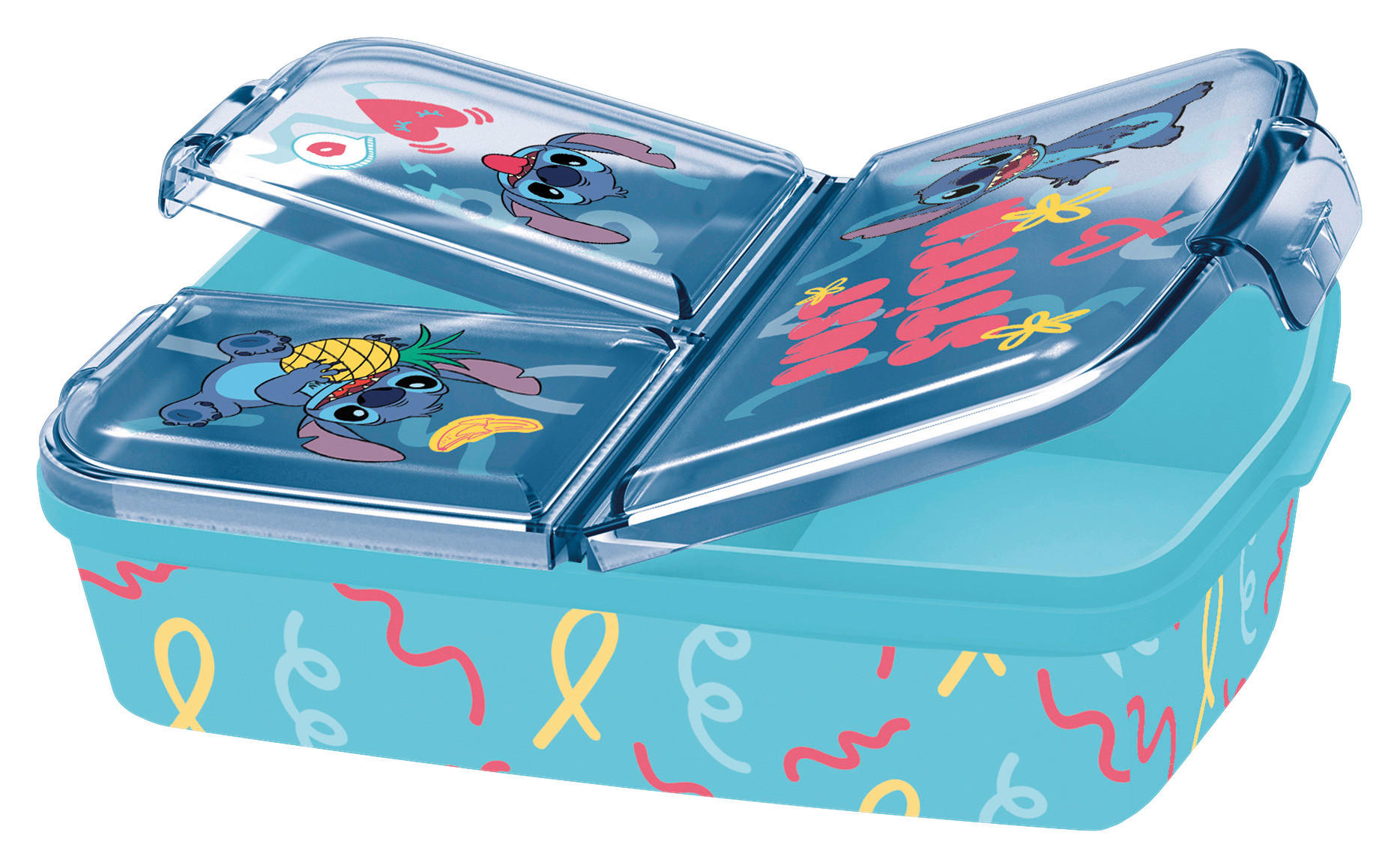 LUNCHBOX - Türkis, Basics, Kunststoff (18/13,5/5,5cm) - Disney