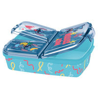 LUNCHBOX - Türkis, Basics, Kunststoff (18/13,5/5,5cm) - Disney