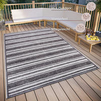 OUTDOORTEPPICH 155/235 cm Clyde Grau, Beige  - Beige/Grau, Design, Kunststoff (155/235cm)