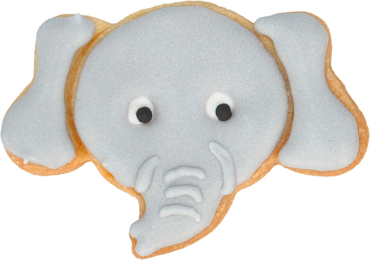 KEKSAUSSTECHFORM - Basics, Metall (6,5/4,7/2,5cm) - Birkmann